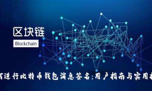 如何进行比特币钱包消息签名：用户指南与实用技巧